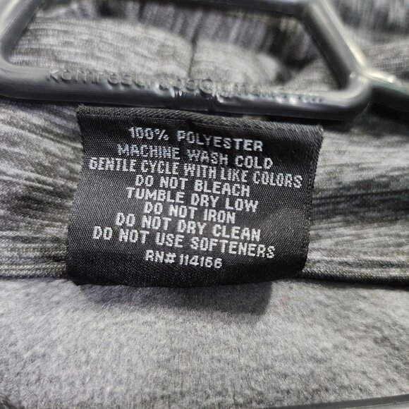 Men's Heather Gray Oklahoma State Cowboys Hooded Sweatshirt Colosseum Size L - Picture 8 of 12